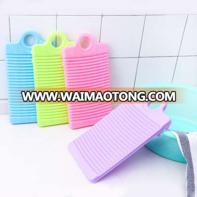 Thickening Non-Slip Mini Small Size Hand Held Household Plastic Washboard